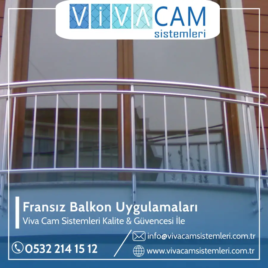 Fransız Balkon Korkuluk Uygulamaları